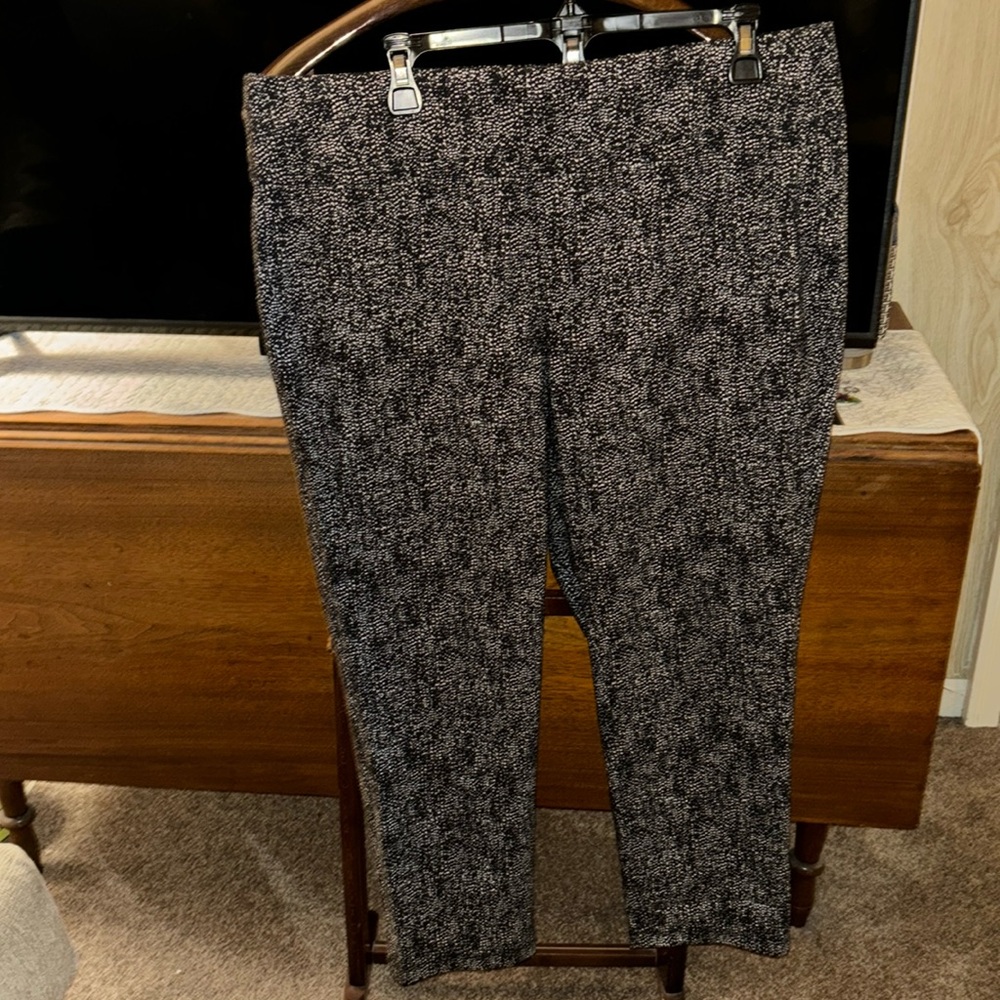 Ellen Tracy pull on ankle length pants. So great for travel. Like new!